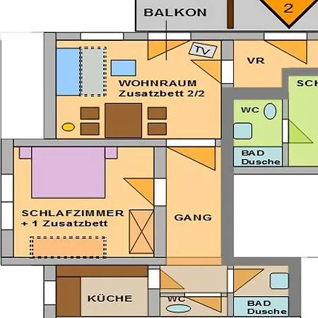 Apartment Daheim *